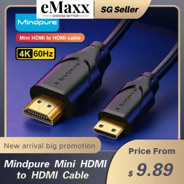 Buy Wholesale China Micro Hdmi To Hdmi Cable,hdmi 2.0 Slim Cable, Supports  Ethernet, 3d, 4k And Audio Return, 1m 2m 3m & Hdmi To Hdmi Cable, Micro Hdmi,  Hdmi 2.0 Cable at