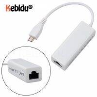 Kebidu อะแดปเตอร์ไมโคร USB RJ45แลนอีเทอร์เน็ต USB 2.0 100Mbps สำหรับโทรศัพท์แอนดรอยด์แท็บเล็ตพีซีดรอปชิปขายดี LWK3825เครือข่าย Interfac