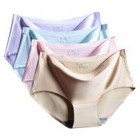 Womens Silk Solid Color Underwear