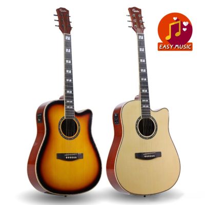 กีตาร์โปร่งไฟฟ้า Gusta DGCE II Acoustic-Electric Guitar