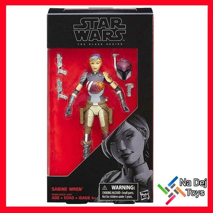 Sabine Wren Star Wars The Black Series 6 Figure สตาร์วอร์ส แบล็คซีรีส์ ...