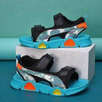 ☸✈ Kids Sandals Summer Breathable Childrens Sandals Non-slip Wear-resistant Boys Shoes Fabric Mesh Kids Footwear