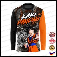 Baju Kaki Pancing Fish On Dragon Ball | Kaki Pancing Fish On Dragon Ball Sublimation Tshirt | Baju Lelaki | Anime Tshirt