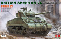 พลาสติก โมเดล ประกอบ  RFM สเกล1/35 BRITISH SHERMAN VC FIREFLY