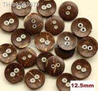 ☞▨✔ 50pcs/lot Size:12.5mm Kawaii Round Coconut Button for Craft Handmade Buttons Sewing Accessories(kk-1258)