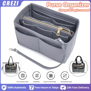 Purse Organizer Insert, Felt Bag organizer with zipper, Handbag & Tote  Shaper, For Speedy Neverfull Tote, 5 Sizes (Mini, Red) : Buy Online at Best  Price in KSA - Souq is now