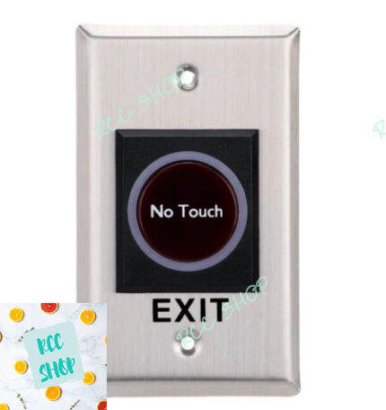 no-touch-exit-switch-สวิทซ์เซนเซอร์-ไม่ต้องสัมผัส-สวิทไร้สาย-สวิทไฟไร้สาย-exit-switch-no-touch-สวิตซ์ปิดเปิด-อุปกรณ์ไฟฟ้าต่างๆ-สวิตซ์แบบเซนเซอร์