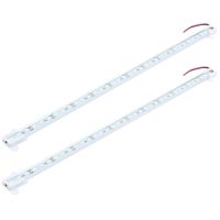 2X 50CM 5630 SMD 36 LED Day White Aluminium Rigid Strip Bar Light Lamp