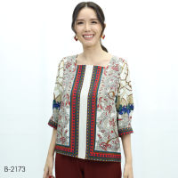 MIKIKO Blouse MI-B2173 พีชสกิน แขนยาว IGPU22-2