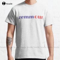 Zemmour เสื้อยืดคอกลมพิมพ์ลายคลาสสิกสำหรับผู้หญิง,เสื้อแฟชั่นคอกลมผ้าคอตตอน100% สำหรับฤดูร้อนเสื้อยืดตลกเสื้อยืดแบรนด์เสื้อยืดผู้ชาย Xs-3xl สไตล์ป๊อปยูนิเซ็กส์