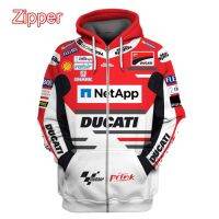 Xzx180305 in stock! Jorge corenzo JL 99 Ducati corral racing men zipper hoodies spring