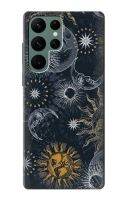 เคสมือถือ Samsung Galaxy S22 Ultra ลายดวงจันทร์และดวงอาทิตย์ Moon and Sun Case For Samsung Galaxy S22 Ultra