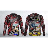 [In stock] 2023 design sleeve, sublimation long full print, thailook design, thailand design,026,kyt redmotorcycle jersey cycling jersey long shirt，Contact the seller for personalized customization of the name