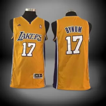 Adidas Andrew Bynum Los Angeles Lakers #17 NBA White