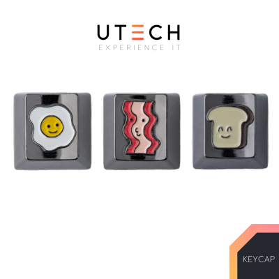 Loga Keycap Dishcap Series-Breakfast Keycaps by UTECH