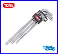 Tone Hex Key Wrench L-Type ประแจแอล ประแจหกเหลี่ยม BL900 ชุดประแจแอลหัวบอล 9 ชิ้น (1.5,2,2.5,3,4,5,6,7,8,10)