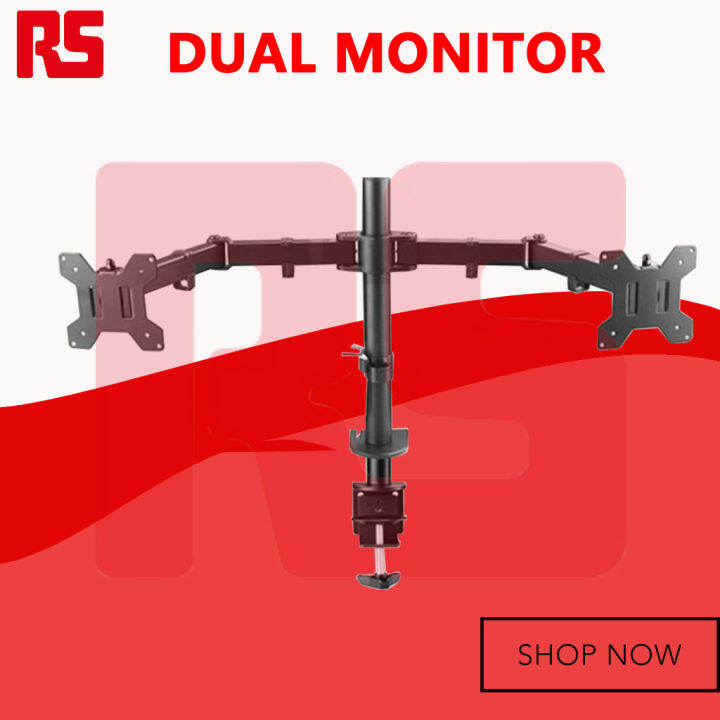 Monitor Mount Bracket Computer Monitor Desktop Mount Adjustable Monitor
