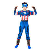 4-12Y Boy Halloween Muscle Costume Game GlovesShield Cosplay Props хэллоуин одежда косплей костюм