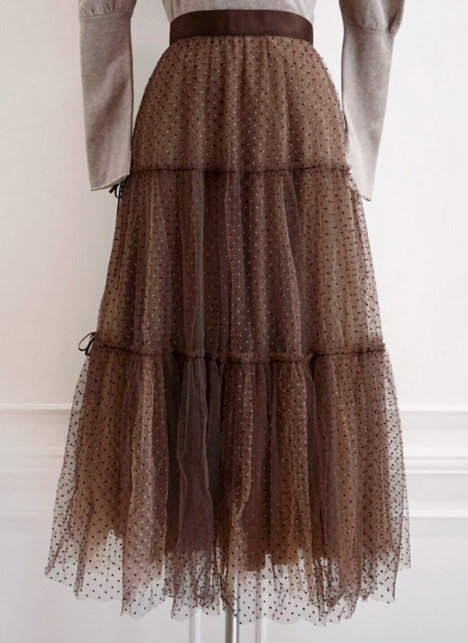 polka-dot-mesh-patchwork-ball-gown-skirts-womens-spring-2022-aesthetic-vintage-high-waist-jupe-fashion-elegant-fairy-skirt