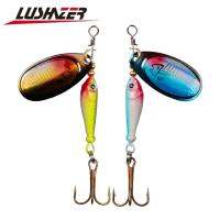 LUSHAZER ตกปลา SPINNER เหยื่อ 9g ช้อนโลหะเหยื่อ TREBLE Hook isca ประดิษฐ์ปลา wobbler Feeder ปลาคาร์พ spinnerbait-Cailine