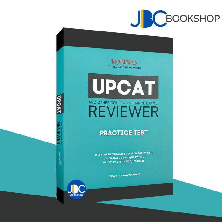 UPCAT Reviewer: Practice Test By Brainbox | Lazada PH