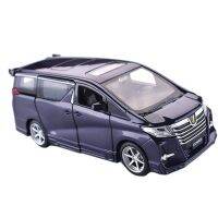 【HOT】 รถลากหล่อ1/32แบบมีเครื่องดนตรีของเล่นสำหรับโตโยต้า Alphard