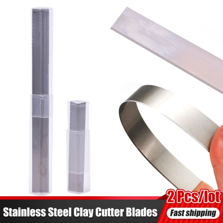 2pcs-stainless-steel-clay-cutter-blades-blade-tissue-cutters-handicraft-lovers-diy-polymer-clay-cutting-tools-picture-hangers-hooks