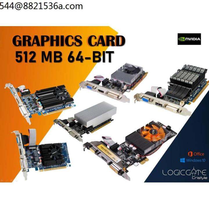 Graphics card Graphic Card 512mb 64bit Assorted Brand | Lazada PH