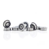 10Pcs MF105 RS Bearing 5*10*4 mm ABEC-7 Voron 3D Flanged Bearing MF105-2RS Ball Bearings MF105RS 3D Print Bearings