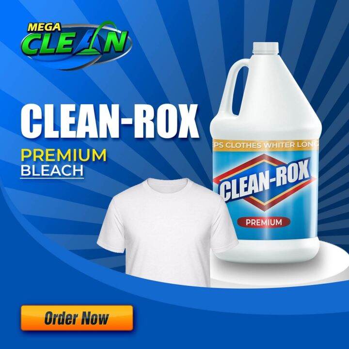 【COD】liis8492441 CLEANROX CHLOROX BLEACH wth DISINFECTANT GALLON