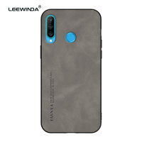 สำหรับเคสโทรศัพท์เบาบาง Huawei P30แสงหรูหราเปลือกแกะผิวเคส TPU ฝาหลังป้องกันการตก