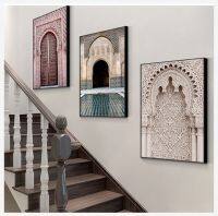 【hot】✗☎✽  Pictures Printed Room Canvas Painting Door Posters Architecture