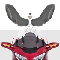 ☽Deflector เคสสำหรับ Honda กระจกรถยนต์กันลมข้างมอเตอร์ไซค์,อุปกรณ์เสริมปีกทอง GL1800 GL 1800จาก2018