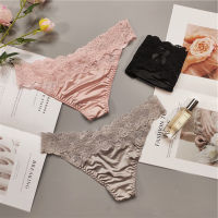 FHERS ลูกไม้เซ๊กซี่ จีสติ้งไร้ขอบ กางเกงจีสตรีง sexy lingerie เซ็กซี่ ทอง โยคะ เรียบ ผู้หญิง กางเกงออกกำลังกาย กางเกงผ้าซาติน กางเกง กางเกงลูกไม้