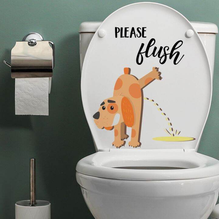 zsz2039b-cartoon-animal-pee-adornment-to-be-able-to-remove-the-toilet-toilet-contracted-creative-background-wall-wall-stickers