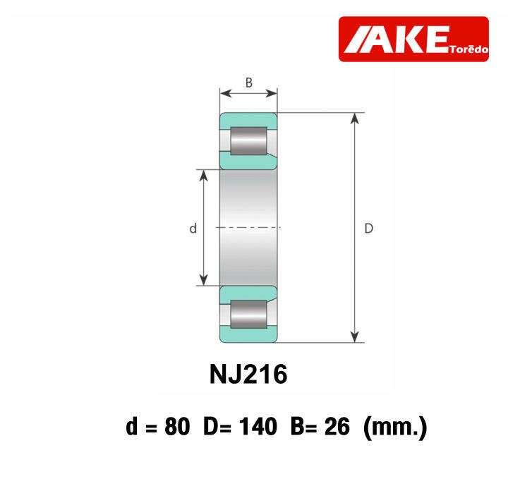 nj216-nj217-nj218-ตลับลูกปืนเม็ดทรงกระบอก-cylindrical-roller-bearings-จัดจำหน่ายโดย-ake-tor-do