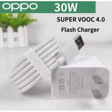 CARGADOR OPPO 30W VOOC FALSH 4.0 USB-C 