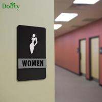 Dolity ป้ายห้องน้ำอะคริลิคสำหรับอาบน้ำในสถานประกอบการ