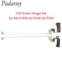 Padarsey บานพับหน้าจอ LCD ใหม่ตั้ง L + R สำหรับ Asus ร็อคสตริกซ์ GL753 GL753V GL753VD GL753VE GL753VE-DS74 GL753VW GL753VE-IS74