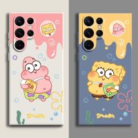 bjh■☞∋  SpongeBob Patrick Funda S23 S22 S21 S20 5G S10E S9 S8 Note 10 20 Cover