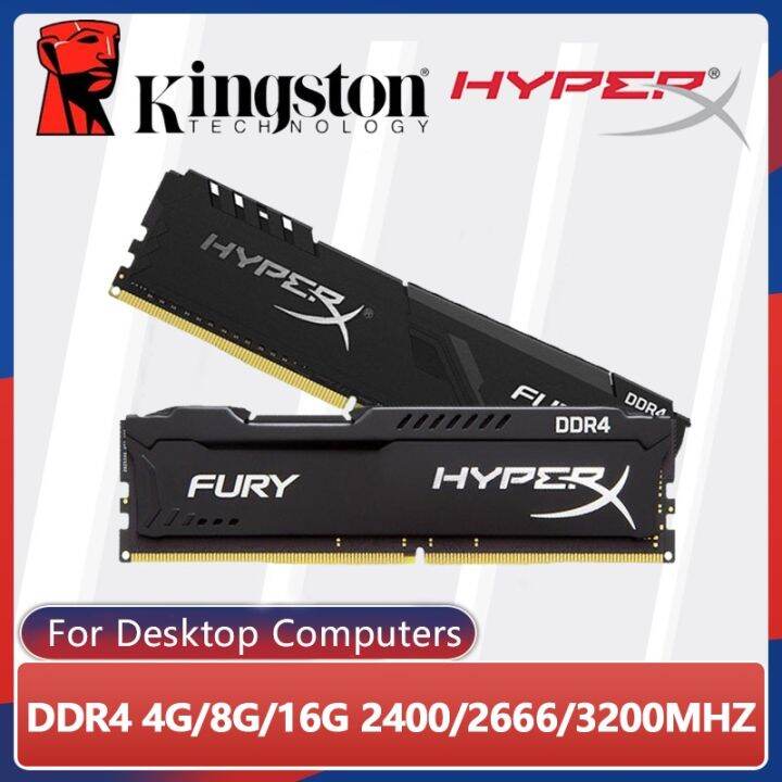 【100】Kingston HyperX FURY Desktop DDR4 RAM 4GB 8GB 16GB 2400Mhz 2666Mhz ...