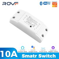 【YD】 ROVF Tuya WiFi Relay Controller Timer Module Wall 110V 220V 10A