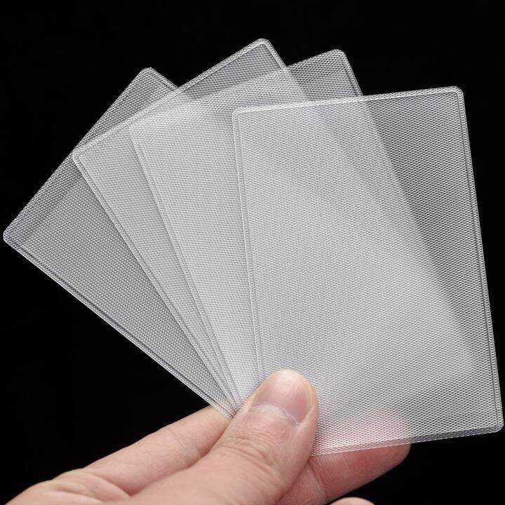 hot-dt-20pcs-frosting-card-holder-for-business-desk-board-game-id-cards-cover-idol-photo-protectors