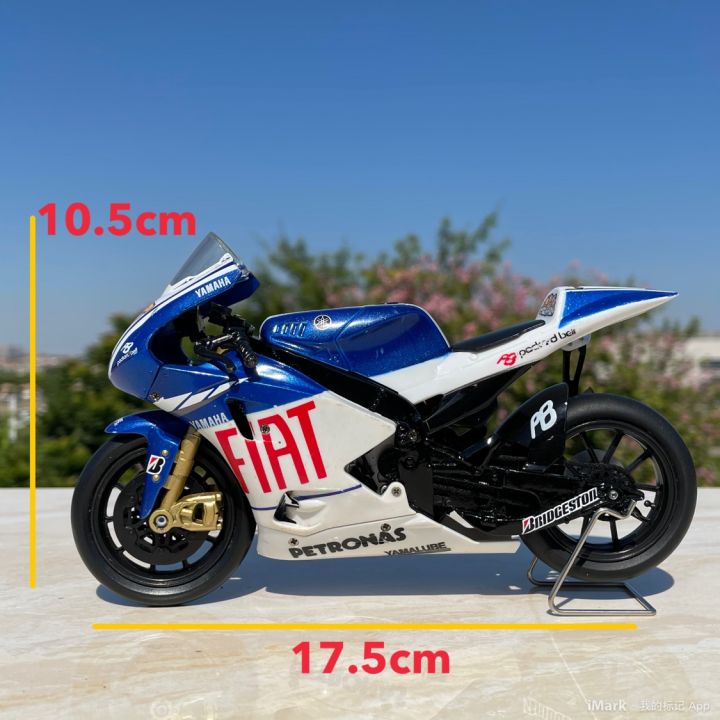 สินค้าชำรุด1-12-yamaha-no-46-moto-gp-valentino-rossi-รถจักรยานยนต์รุ่น-diecast