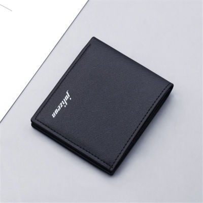 Fashion Men Wallet Mens Purse Mini Thin Men Wallet Thin Wallet Card Holder PU Leather Wallet Coin Pouch