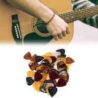 【cw】 Hot New Pcs Pick Plectrum Celluloid Instruments Accessories 0.46mm Color 【hot】