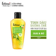Tinh Dầu Dưỡng Thể Body Oil Felina Home Spa 100ml từ Olive và Bơ tăng
