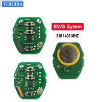 YOUBBA 3ปุ่ม ML2020แผงวงจรแบตเตอรี่315433Mhz สำหรับ BMW 3 5 X Series 7S E38 E39 E46รีโมทแบบชาร์จไฟได้