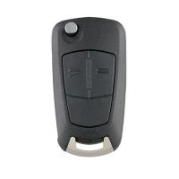 ON 433MHz 2ปุ่มพับ flip REMOTE Car Key FOB SHELL Case ชิป PCF7941พร้อม uncut สำหรับ Opel (Vaux) Hall) Corsa D 2007-2012paleo