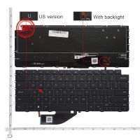 NEW US laptop keyboard For DELL XPS 13 7390 2in1 2-in-1 Maglev Backlit English Black Keyboard